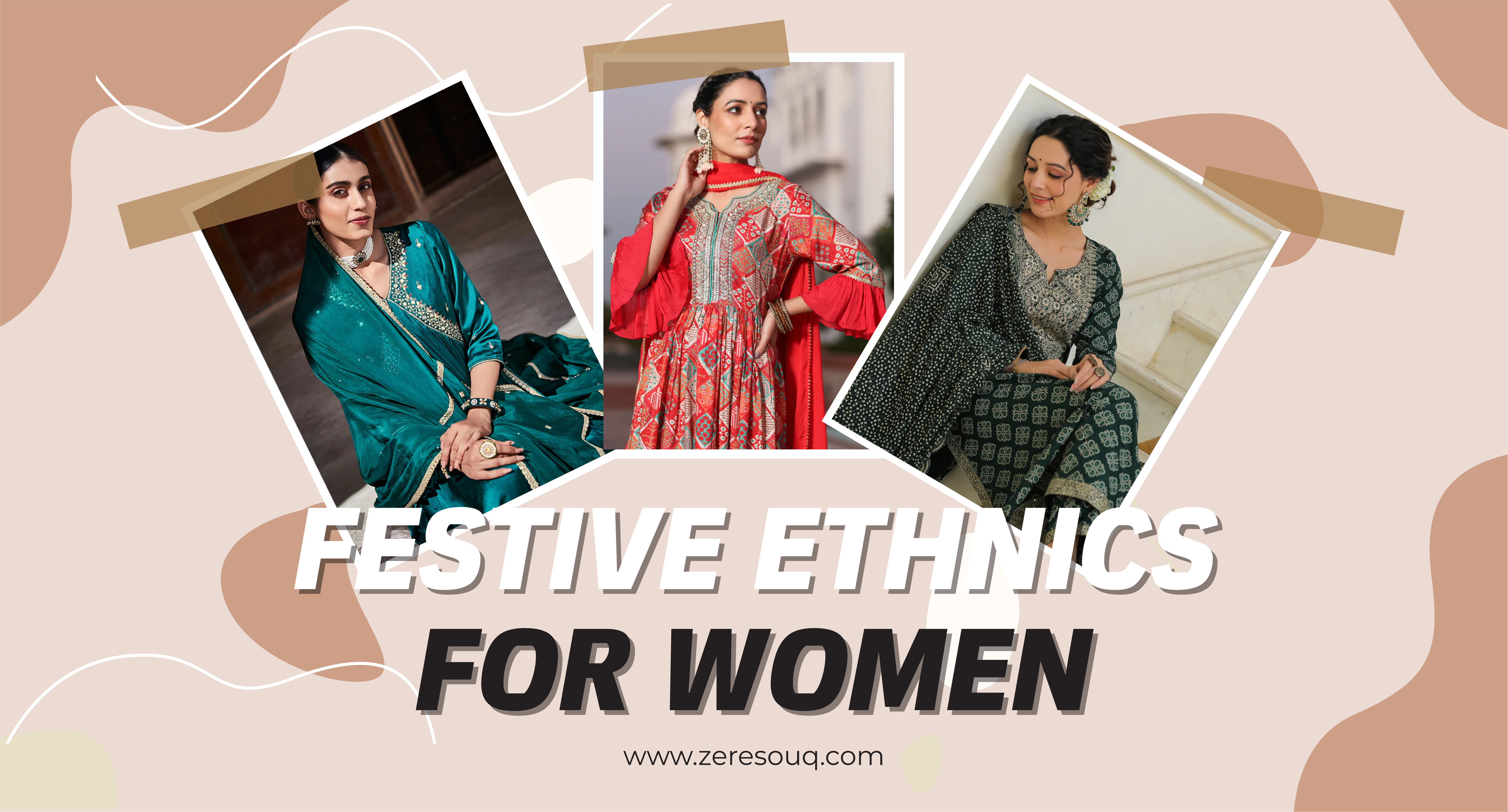Embracing the Spirit of Ganesh Chaturthi 2023 with Stylish Festive Ethnics for Women