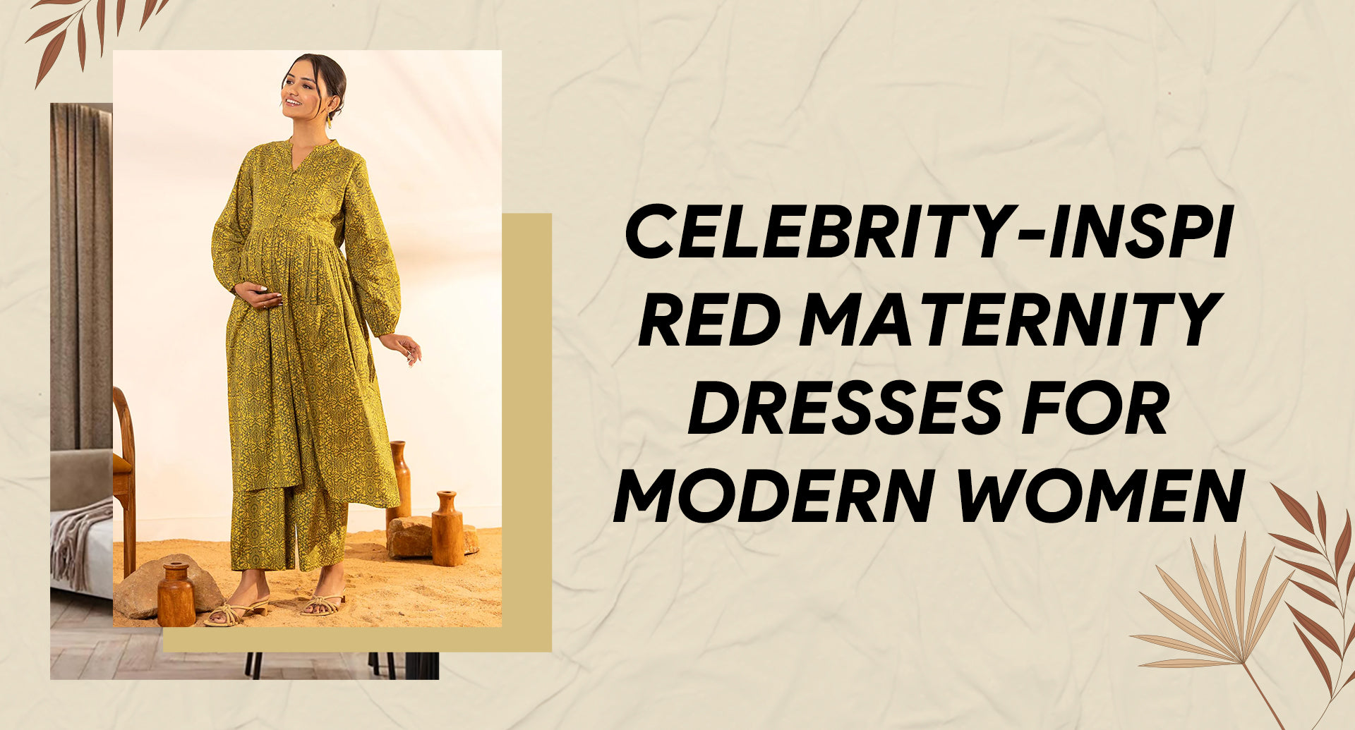 Celebrity-inspired maternity dresses for modern women