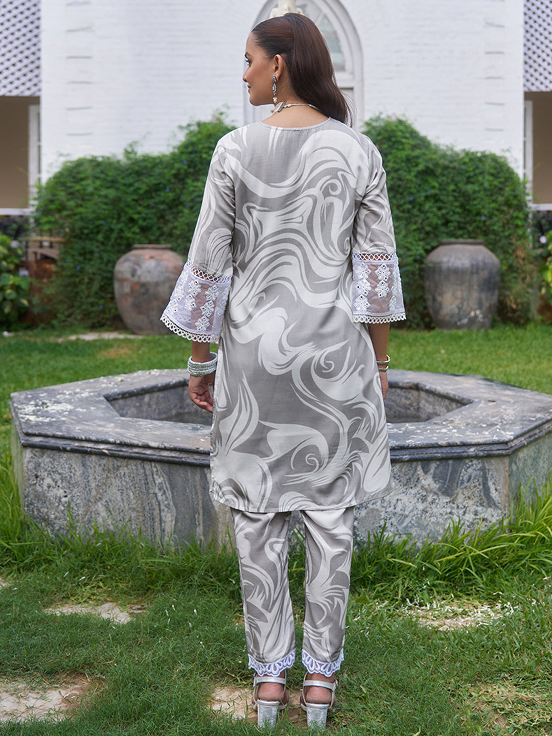 Grey-Cotton-Marble-Printed-Co-Ord-Set