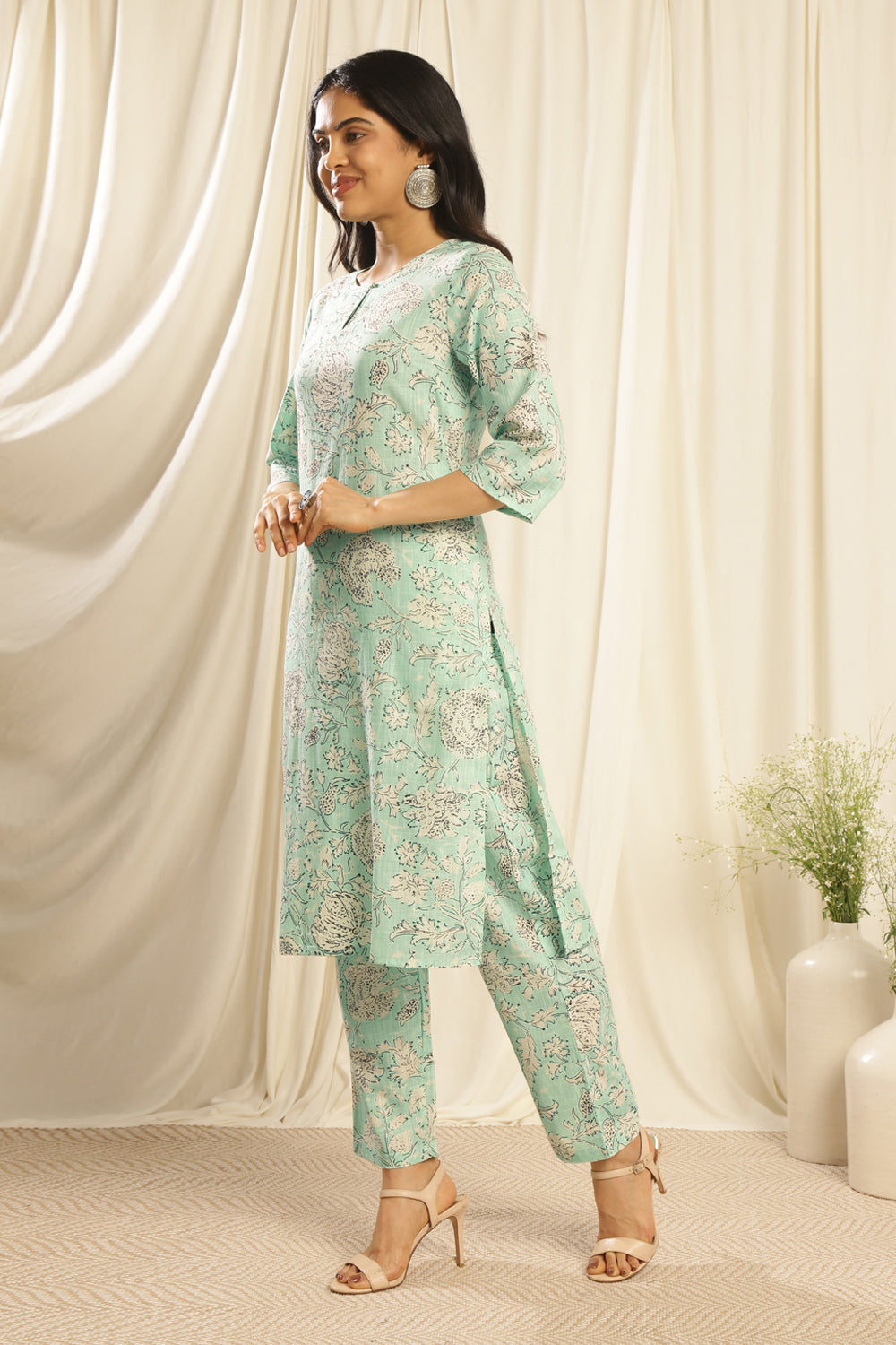 Green-Cotton-Breezy-Co-Ord-Set