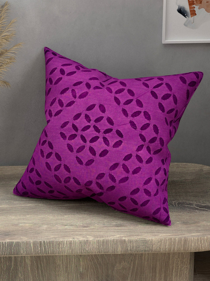 Purple-Cotton-Handmade-Applique-Work-Cushion-Cover