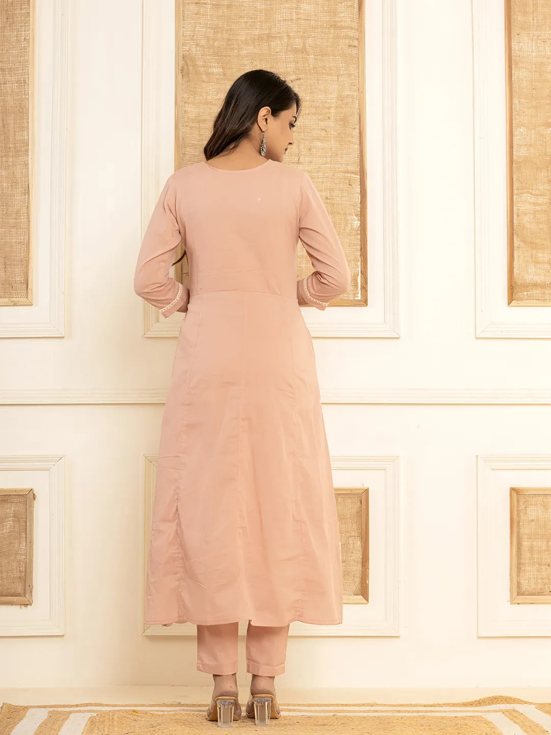 Peach-Cotton-Embroidered-3-Piece-Kurta-Set