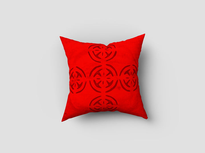 Red-Cotton-Handmade-Applique-Work-Cushion-Cover