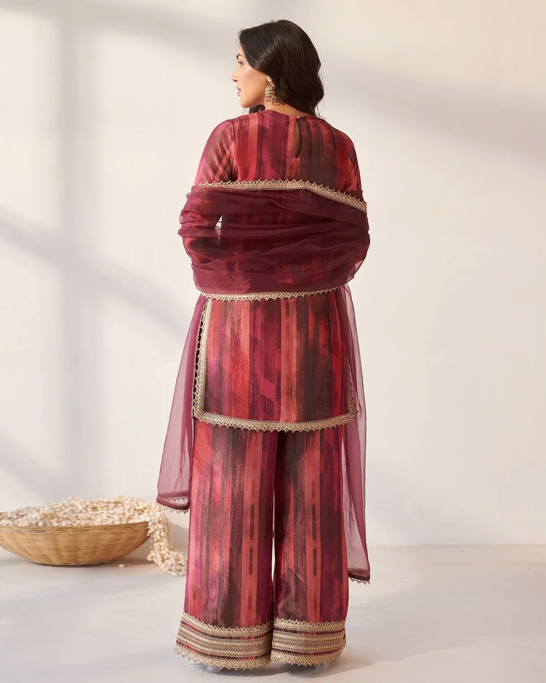 Red-Tissue-Gota-Work-3-Piece-Sharara-Set