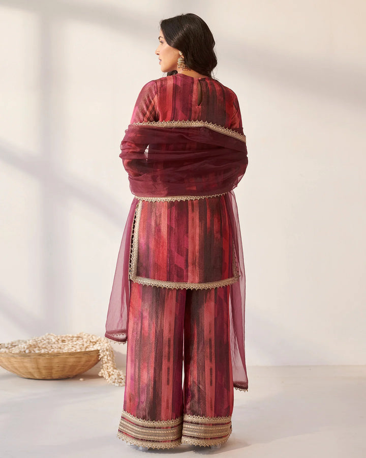 Red-Tissue-Gota-Work-3-Piece-Sharara-Set