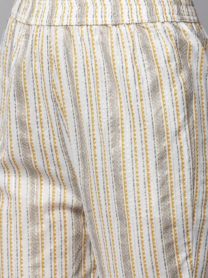 Yellow-Pure-Cotton-Printed-Straight-3-Piece-Kurta-Set