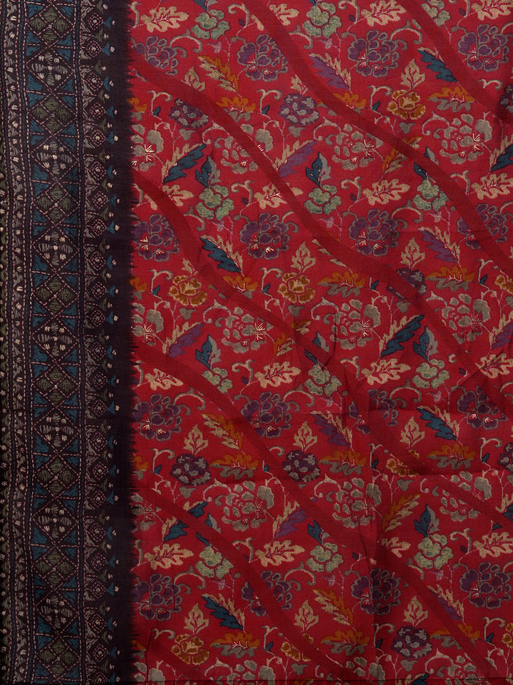 Maroon-Silk-Blend-Embroidered-3-Piece-Kurta-Set