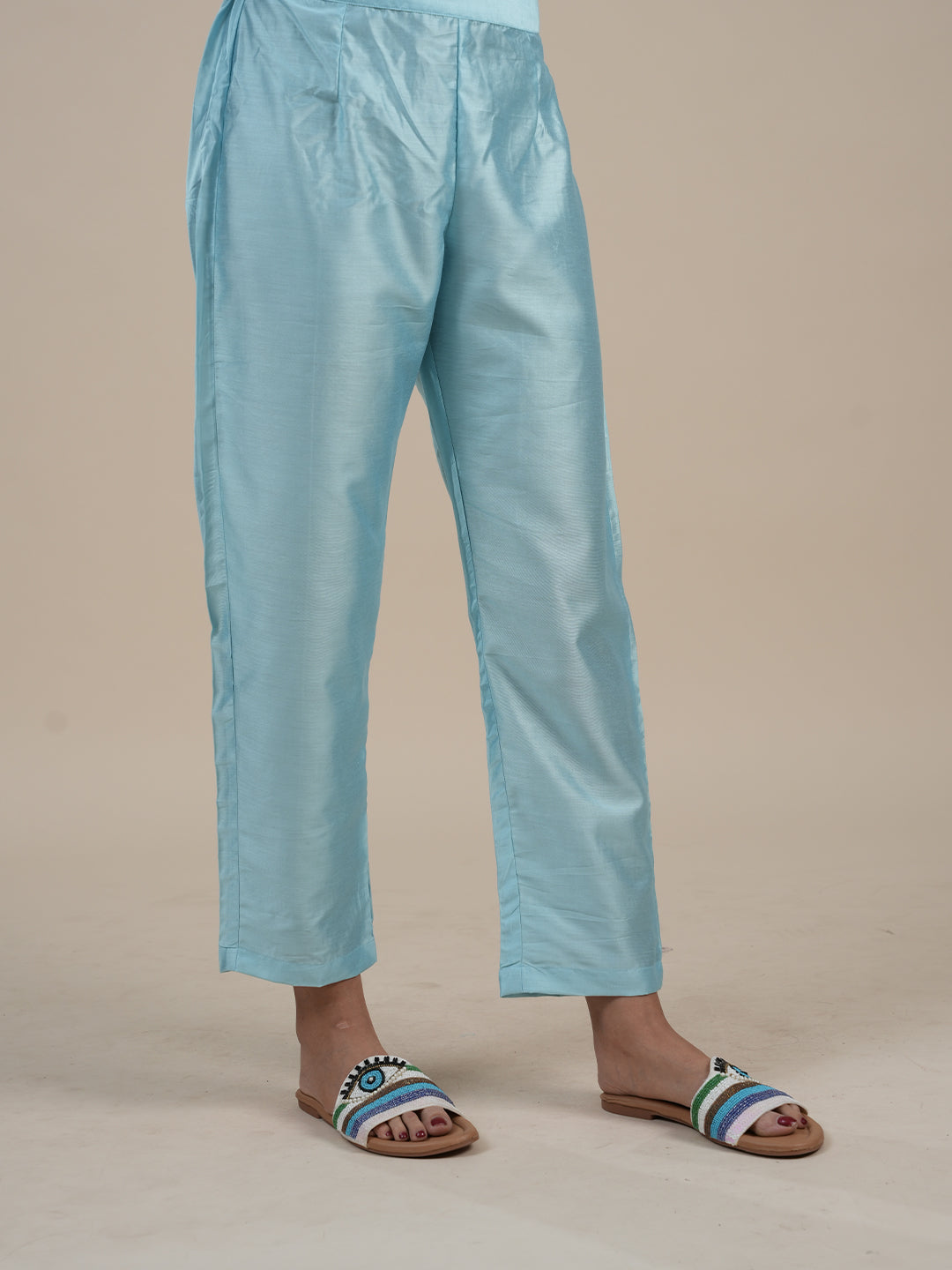 Blue-Silk-Blend-Khari-Printed-3-Piece-Kurta-Set