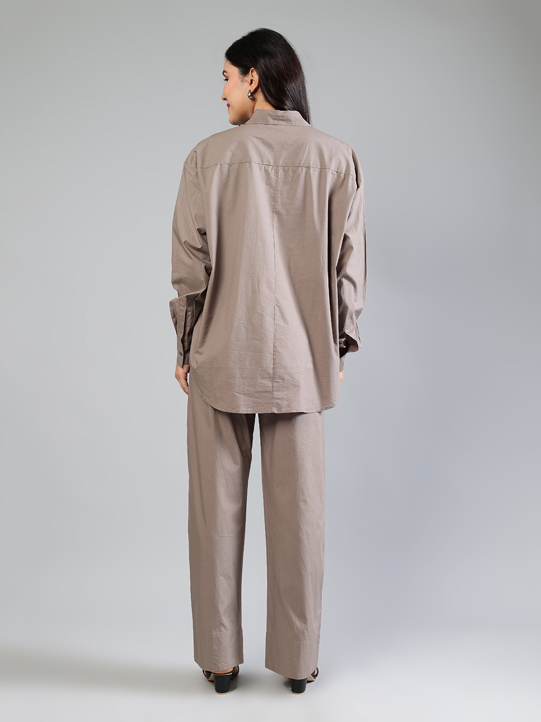 Grey-Cotton-Poplin-Comfort-Fit-Co-Ord-Set