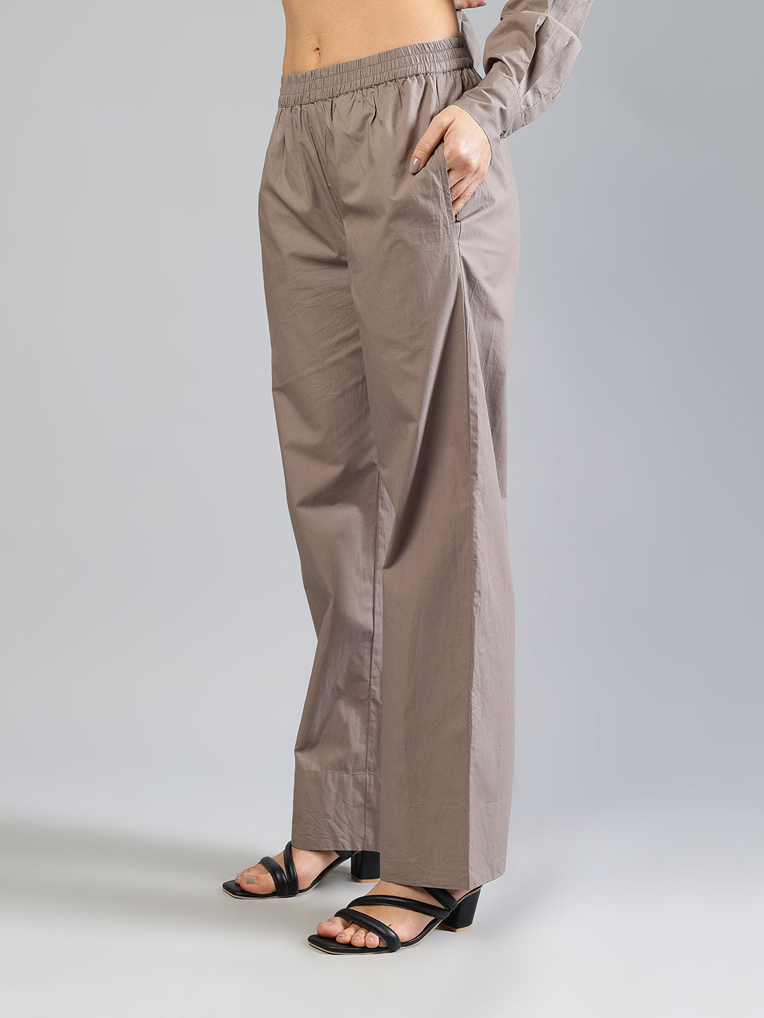 Grey-Cotton-Poplin-Comfort-Fit-Co-Ord-Set