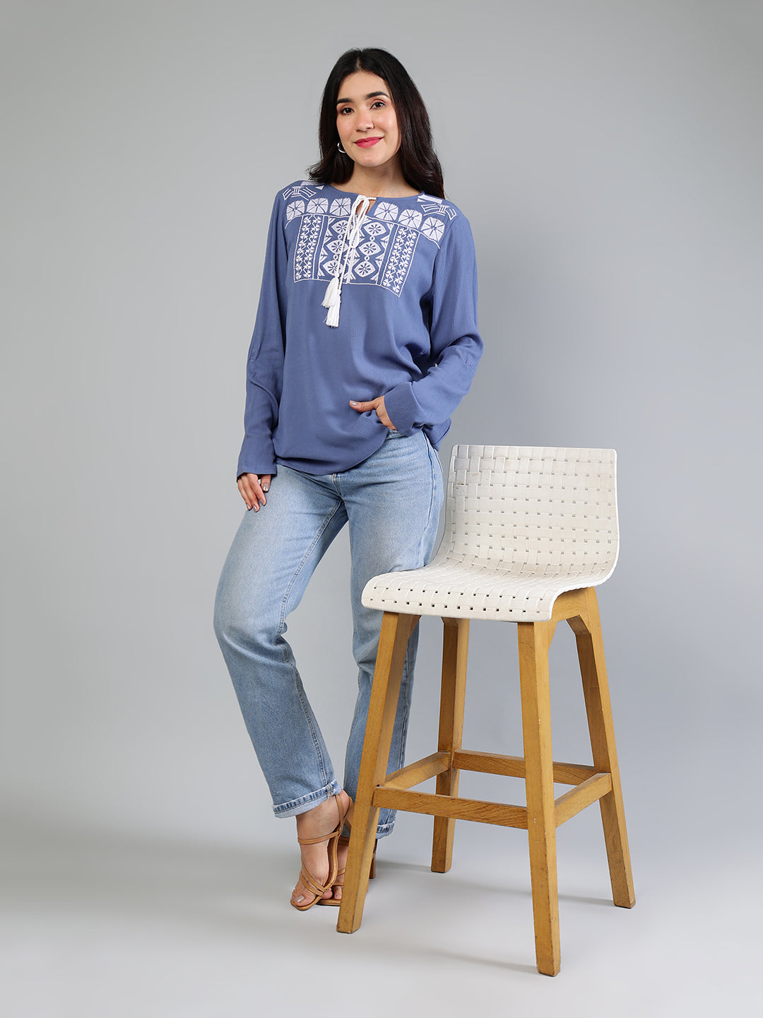 Blue-Cotton-Embroidered-Top