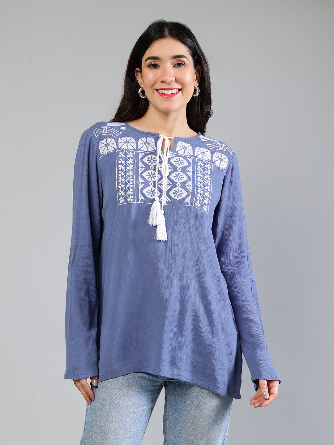 Blue-Cotton-Embroidered-Top