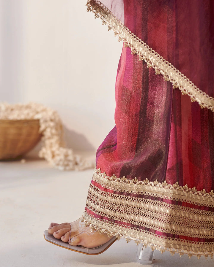 Red-Tissue-Gota-Work-3-Piece-Sharara-Set