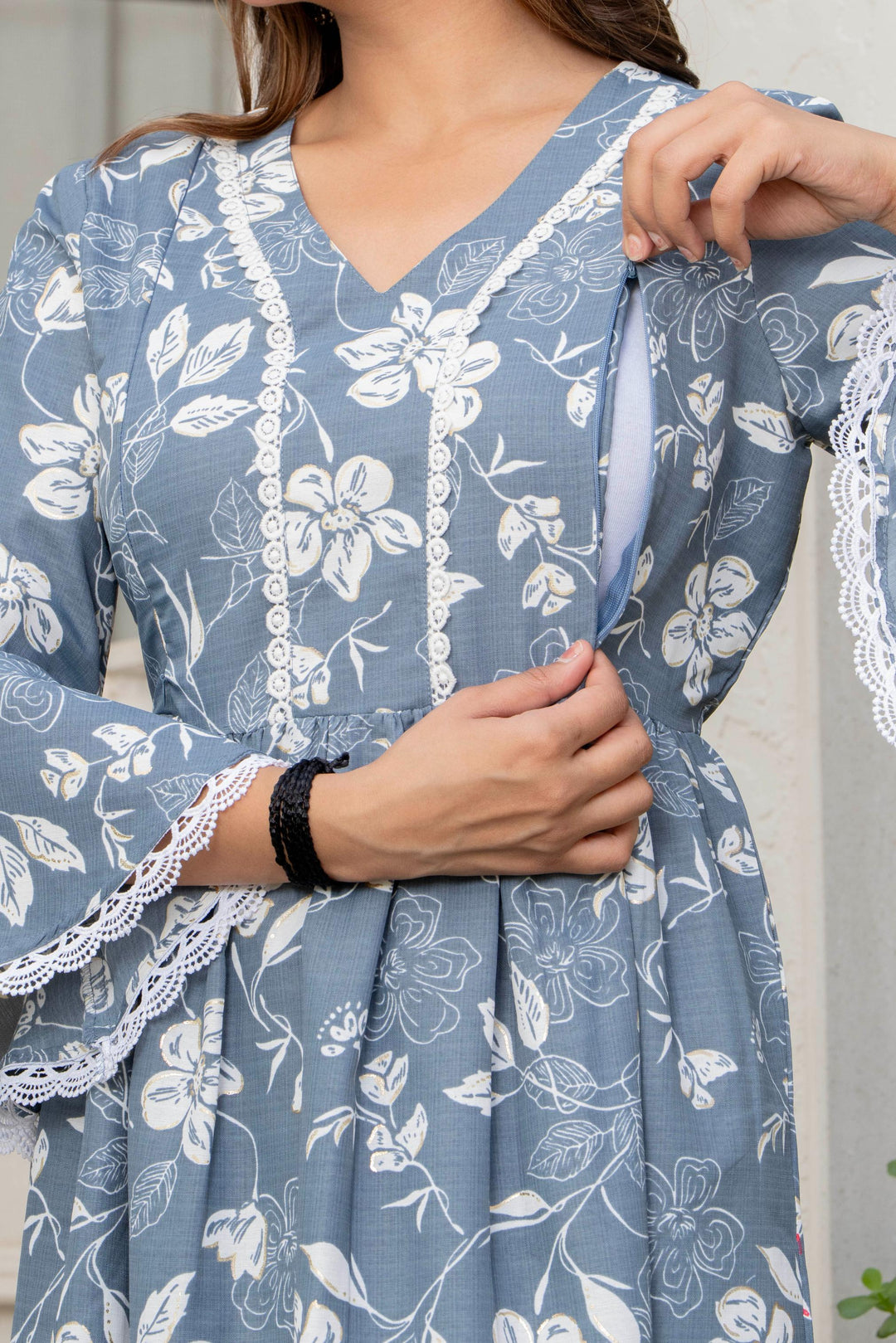 Floral Maternity Kurta and Pant set