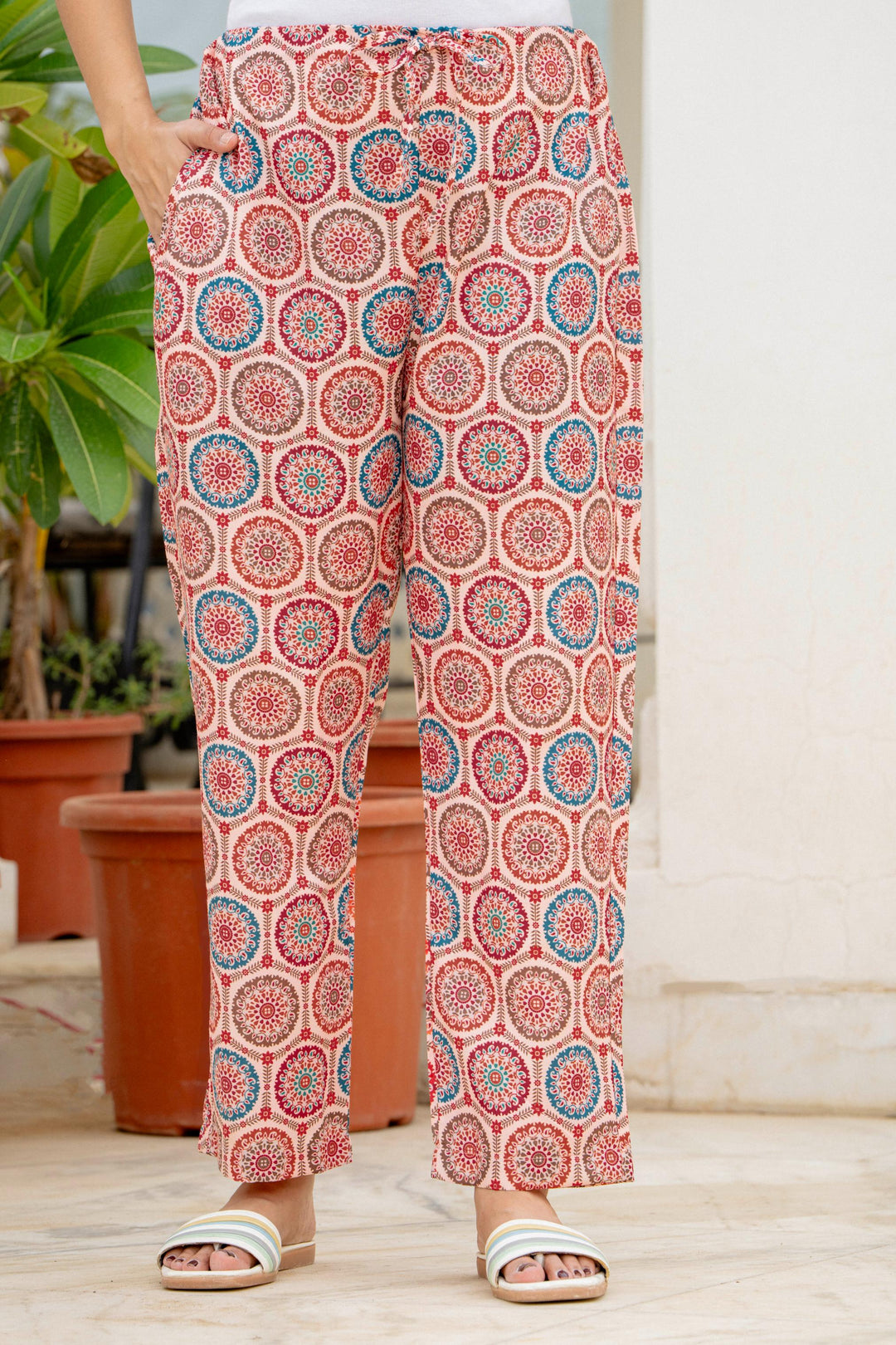Peach Maternity kurta sets for women