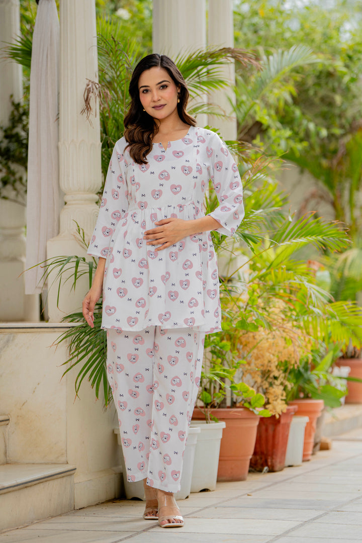 Offwhite Maternity sets for women