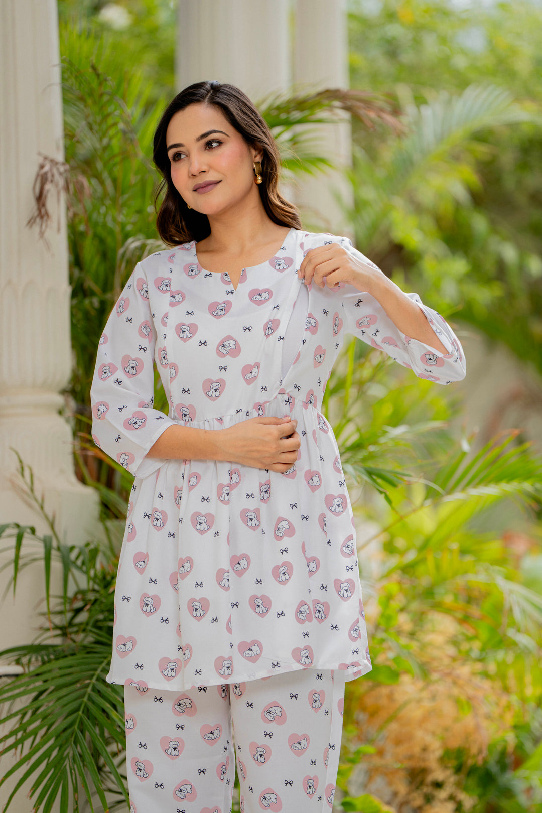 Offwhite Maternity sets for women