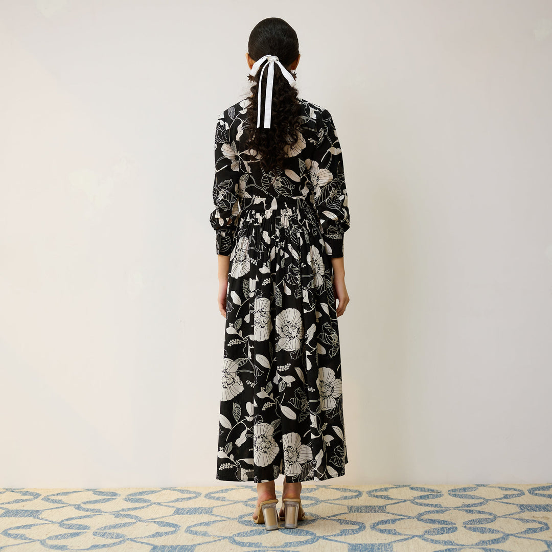 Black-Cotton-Ayesha-Overlap-Embroidered-Maxi-Dress