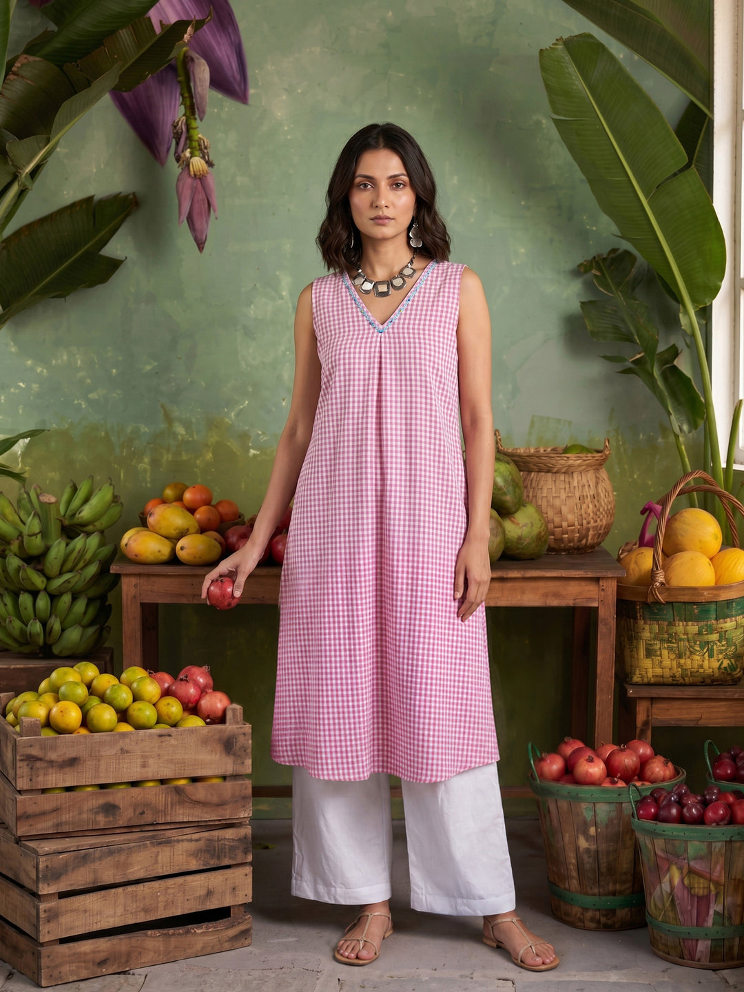 Summer Sherbat Kurta Set