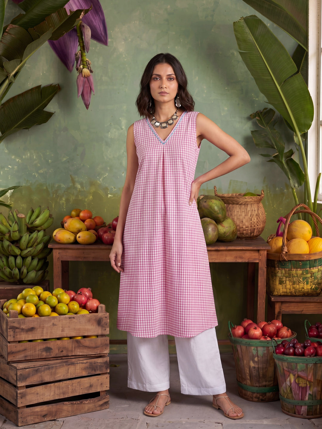 Summer Sherbat Kurta Set