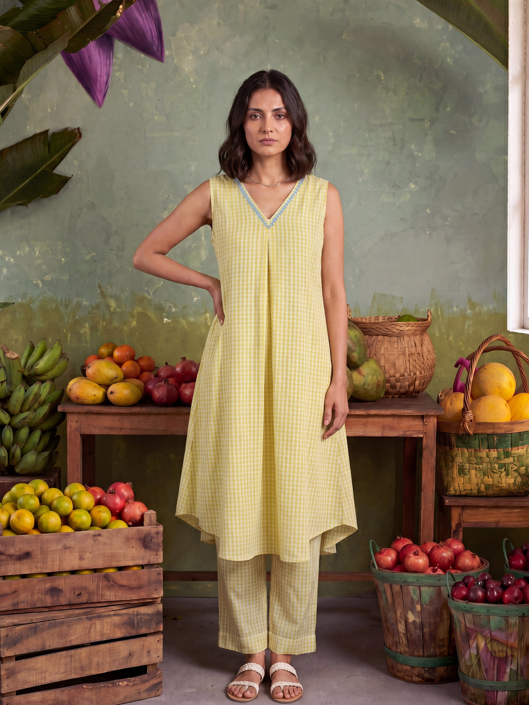 Summer Lemonade Kurta Set