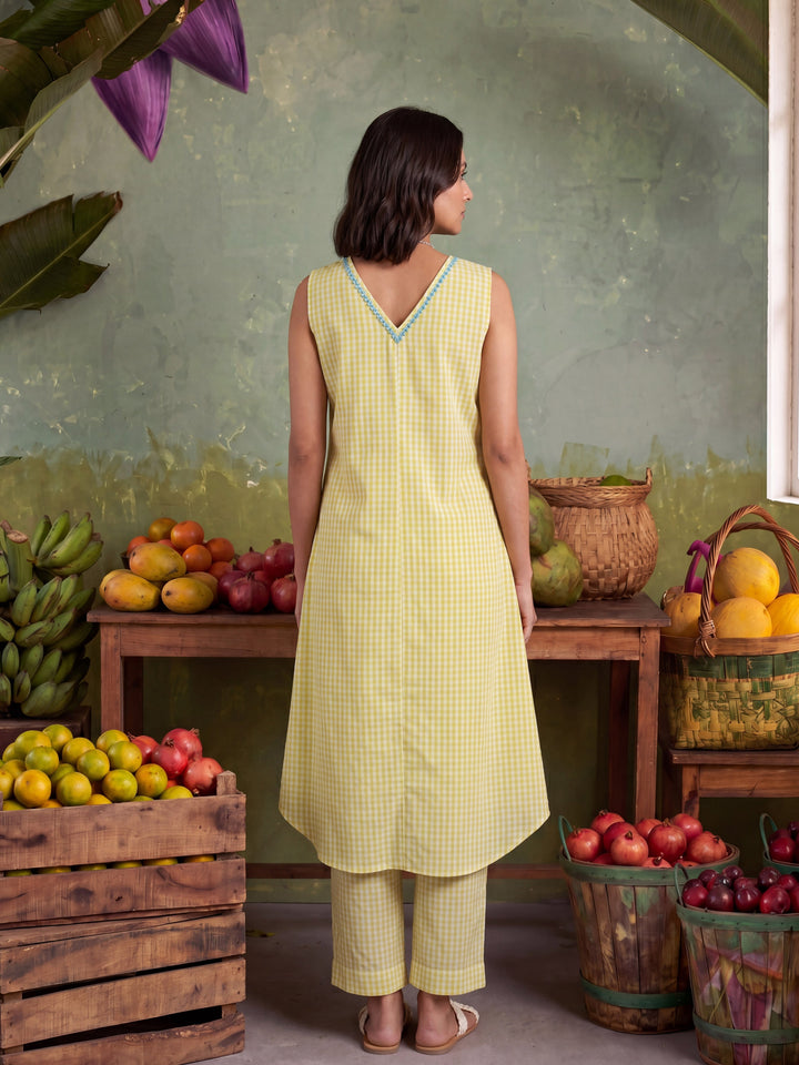 Summer Lemonade Kurta Set