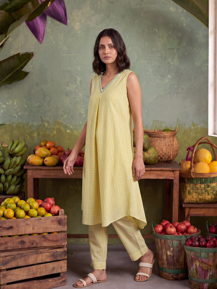 Summer Lemonade Kurta Set