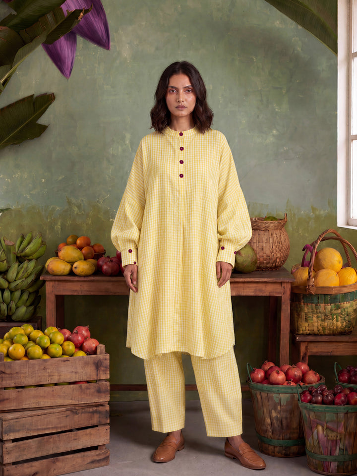 LEMON LATTICE CO-ORD SET