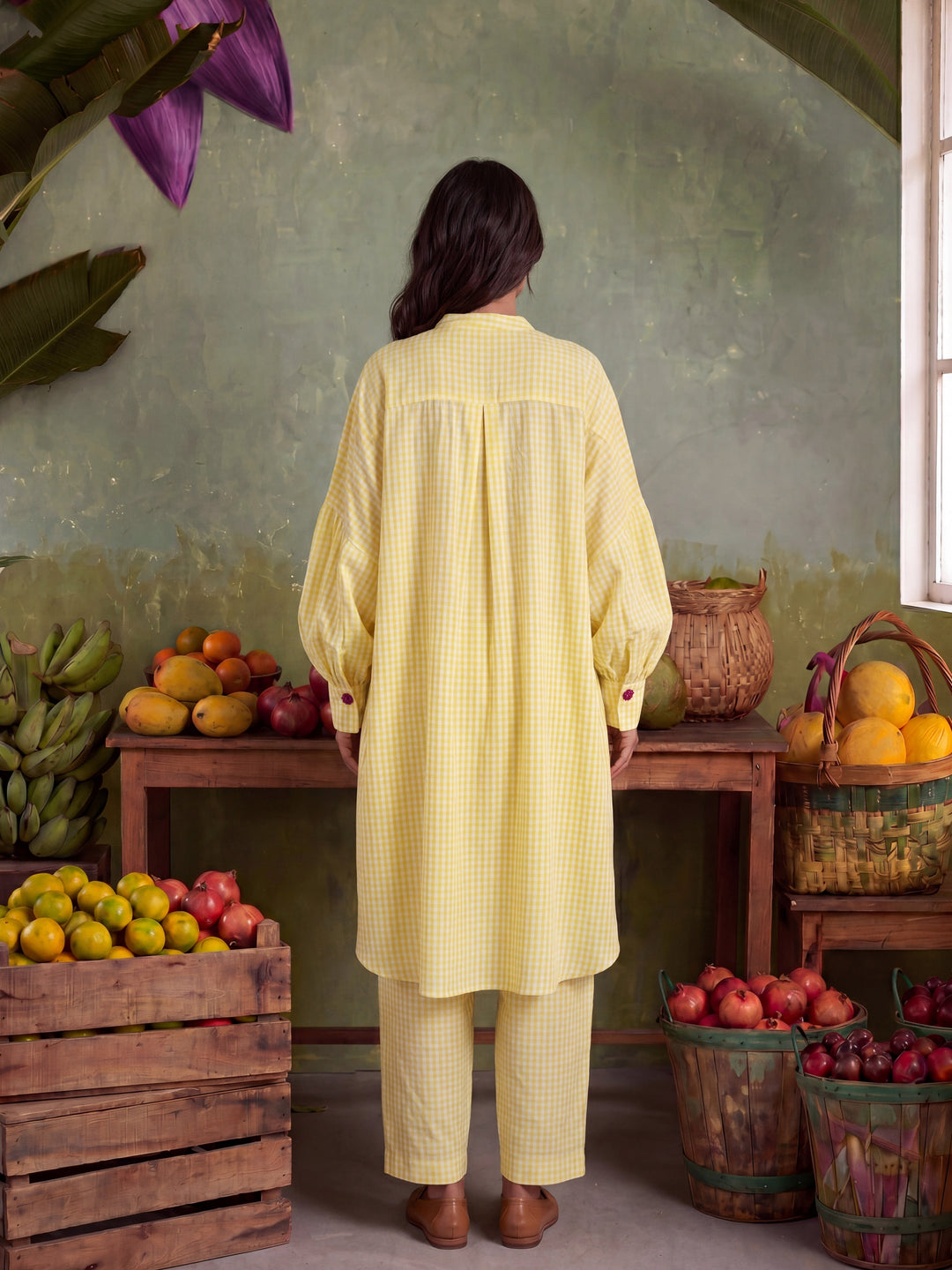 LEMON LATTICE CO-ORD SET