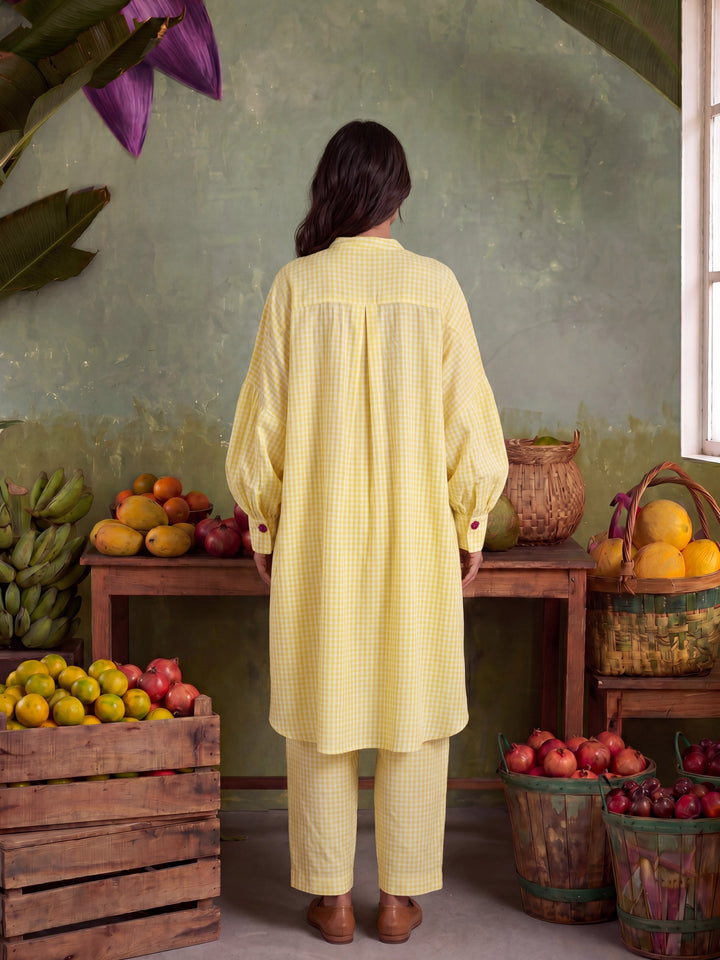 LEMON LATTICE CO-ORD SET
