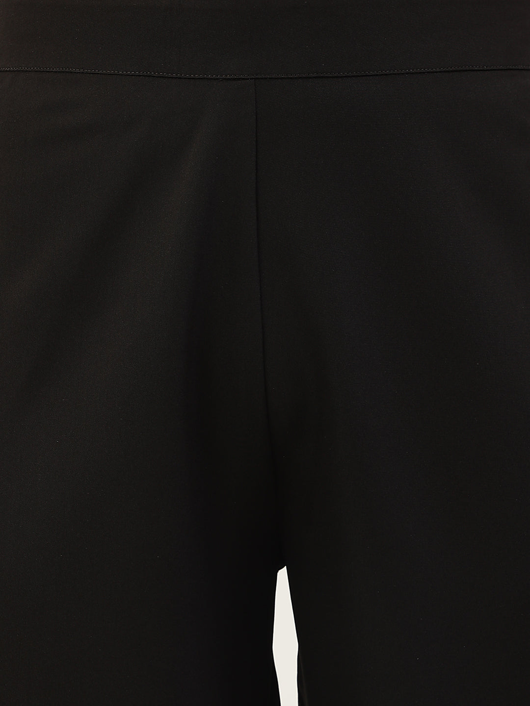 Black-Crepe-Straight-3-Piece-Kurta-Set