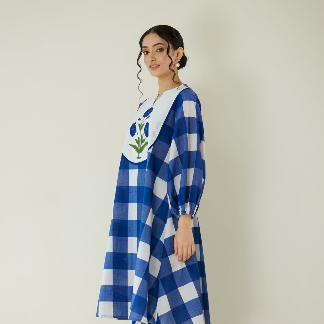 Classic-Indigo-Cotton-Old-School-Kurta