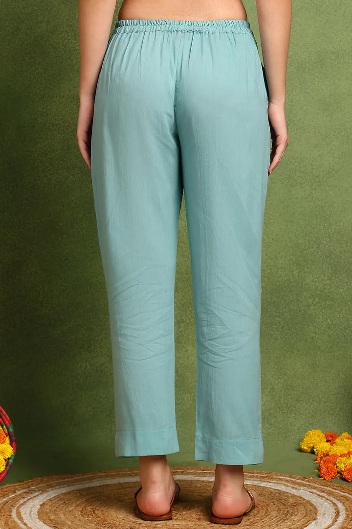 Blue-Cotton-Silk-Farsi-Pants