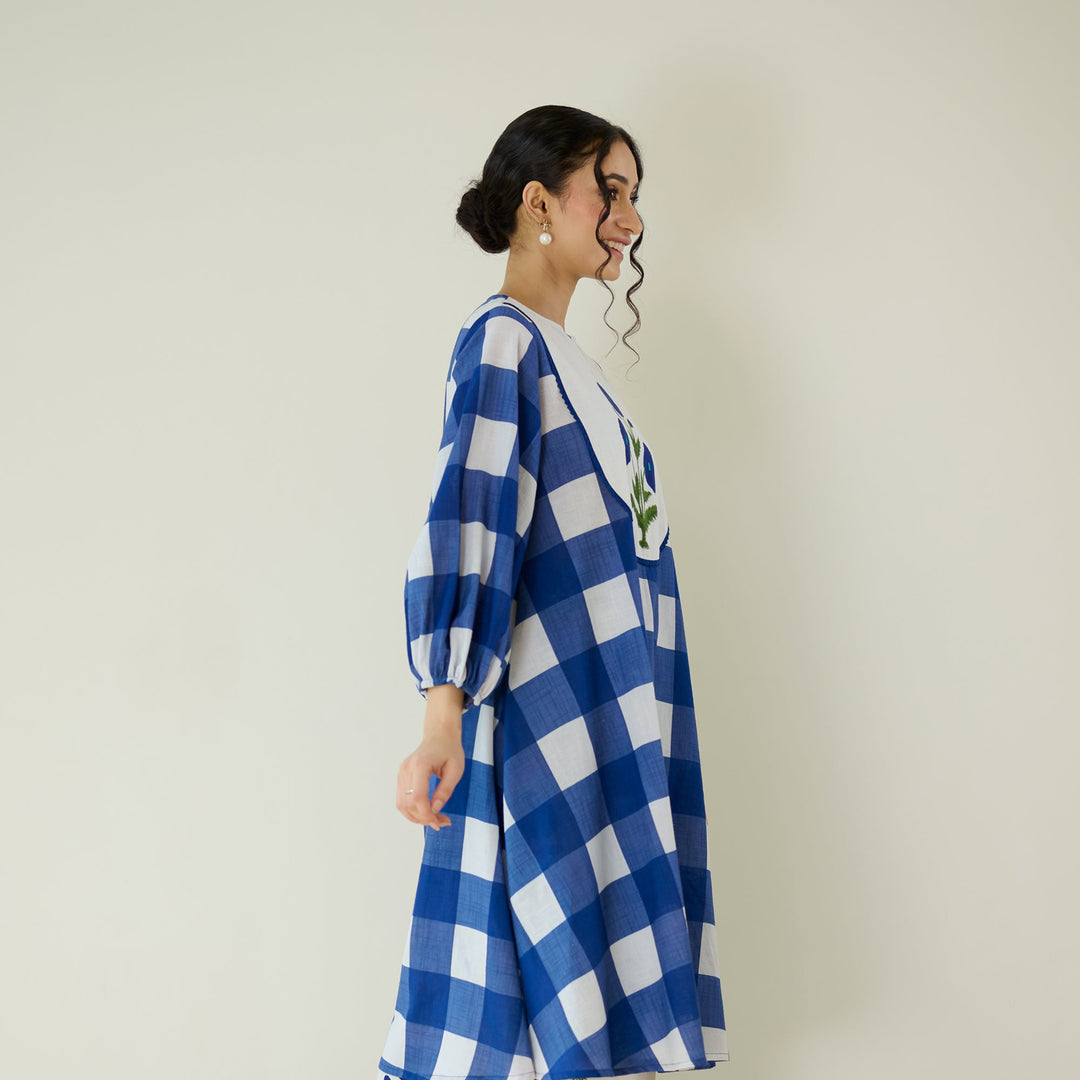 Classic-Indigo-Cotton-Old-School-Kurta