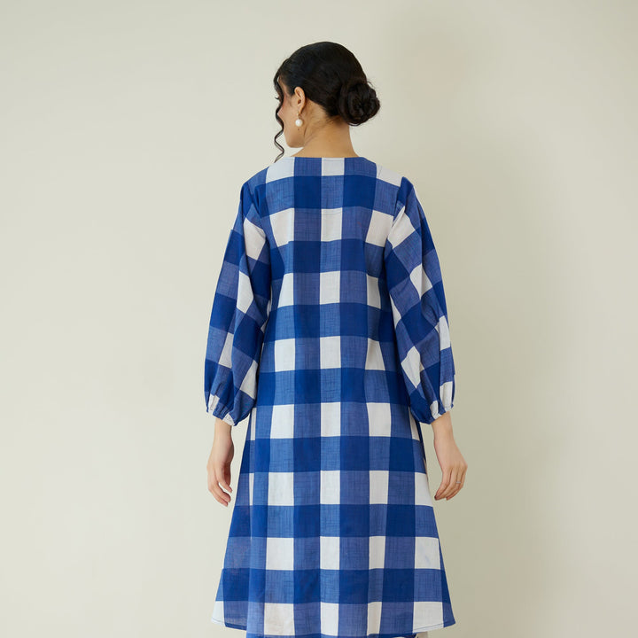 Classic-Indigo-Cotton-Old-School-Kurta