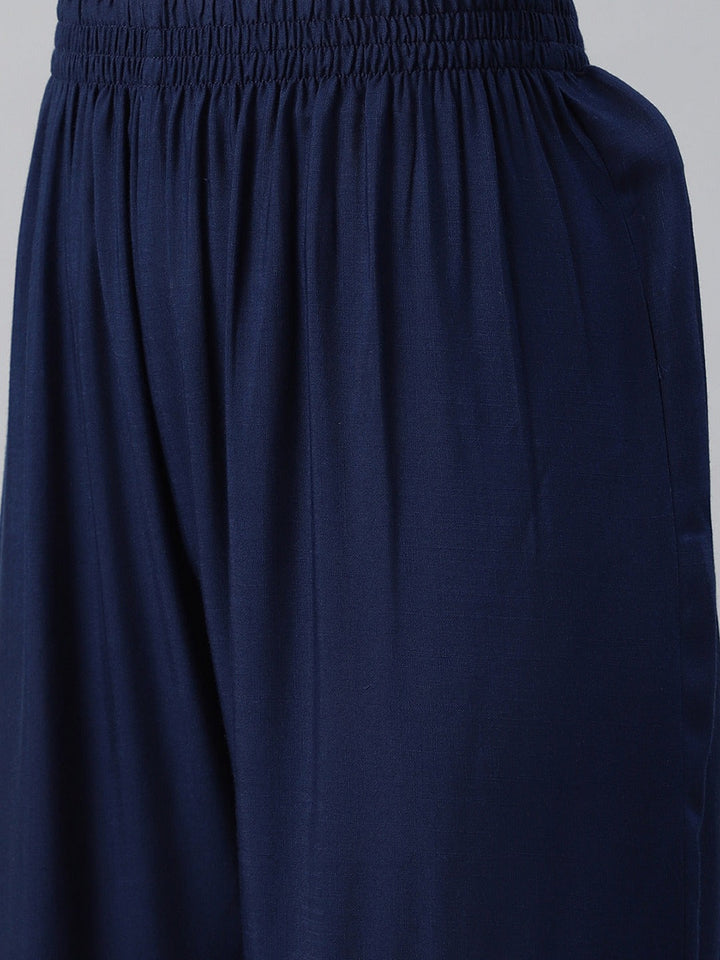 Navy-Blue-Cotton-Motifs-Printed-Straight-3-Piece-Kurta-Set