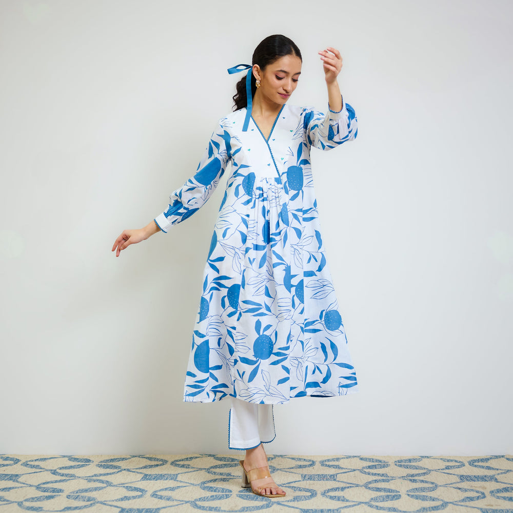 Blue-Cotton-Hand-Embroidered-2-Piece-Kurta-Set