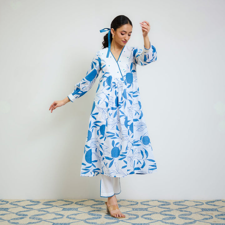 Blue-Cotton-Hand-Embroidered-2-Piece-Kurta-Set