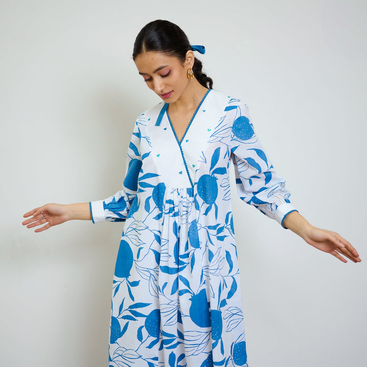 Blue-Cotton-Hand-Embroidered-2-Piece-Kurta-Set