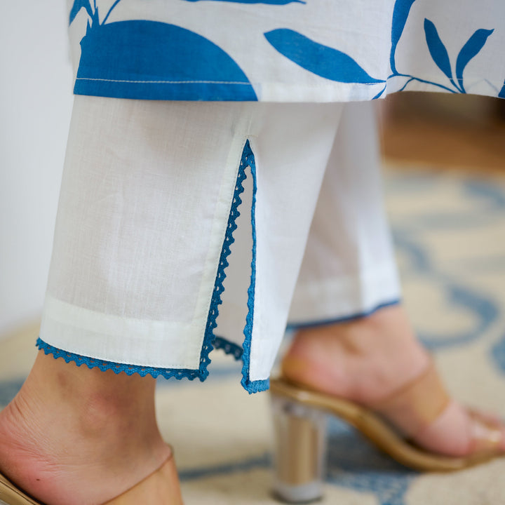 Blue-Cotton-Hand-Embroidered-2-Piece-Kurta-Set