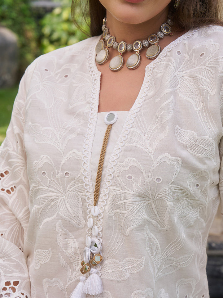 Cream-Cotton-Floral-Schiffli-2-Piece-Kurta-Set