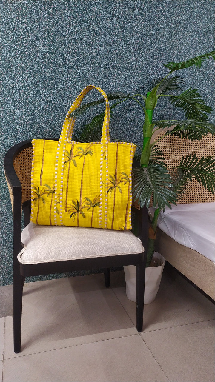 Yellow-Jute-Handblock-Printed-Quilted-Tote-Bag-Without-Zip