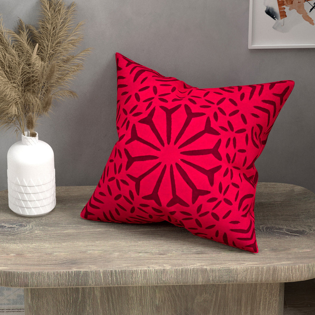 Red-Cotton-Handmade-Applique-Work-Cushion-Cover