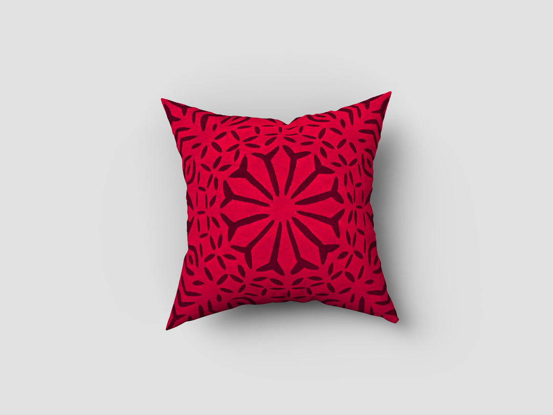 Red-Cotton-Handmade-Applique-Work-Cushion-Cover