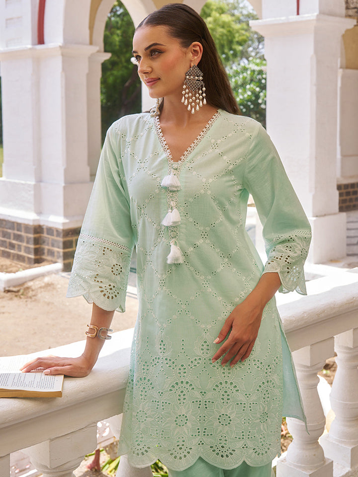 Mint-Green-Cotton-Pastel-Schiffli-Co-Ord-Set