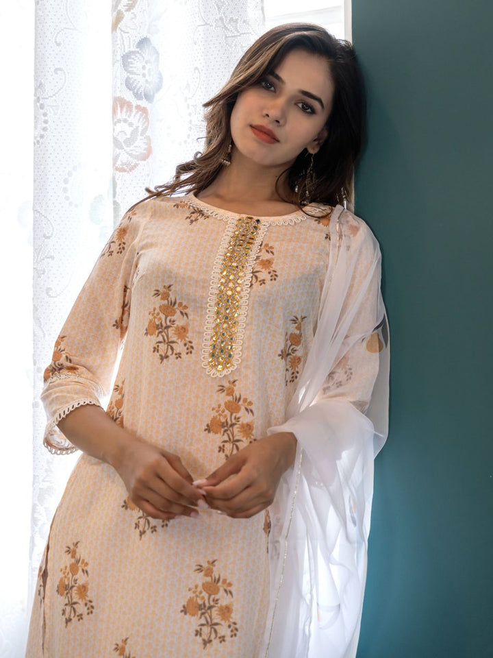 Yellow-Pure-Cotton-Printed-Straight-3-Piece-Kurta-Set