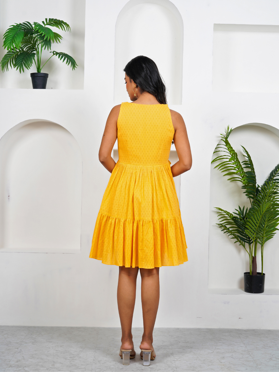 Amber-Ruffle-Yellow-Cotton-Mini-Dress