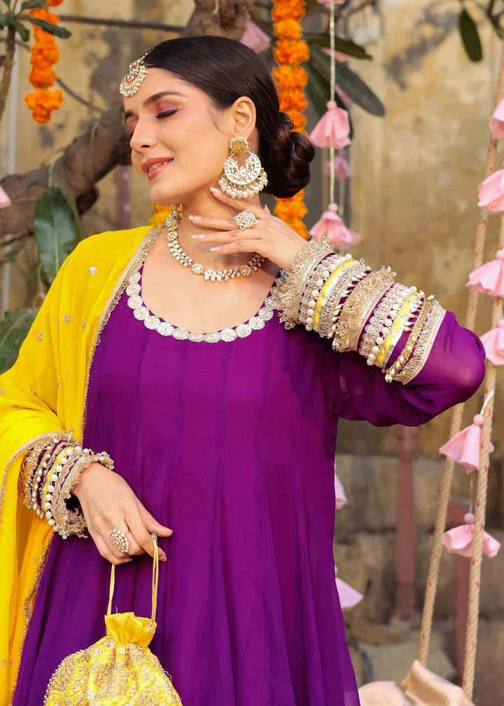 Anika-Purple-Georgette-Anarkali-Set