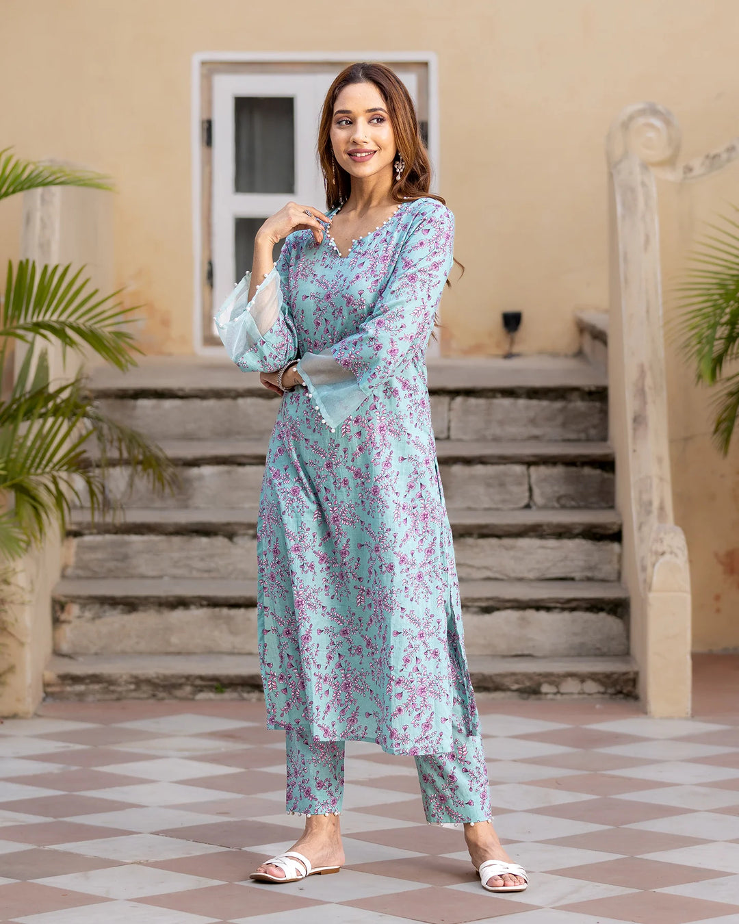 Light-Blue-Florian-Straight-2-Piece-Kurta-Set