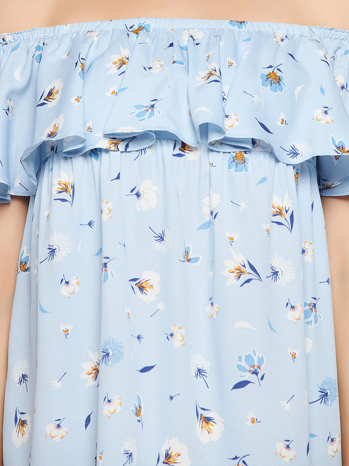 Baby-Blue-Crepe-Pretty-Florals-Resortwear-Bardot-Dress